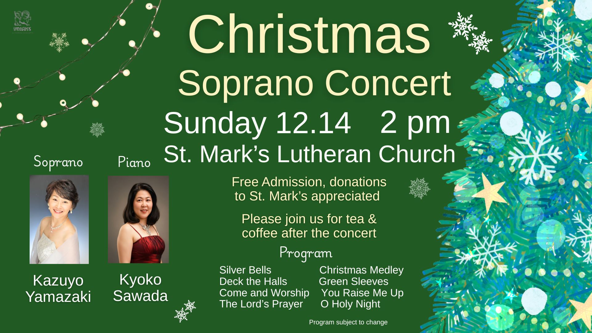 Christmas Soprano Concert