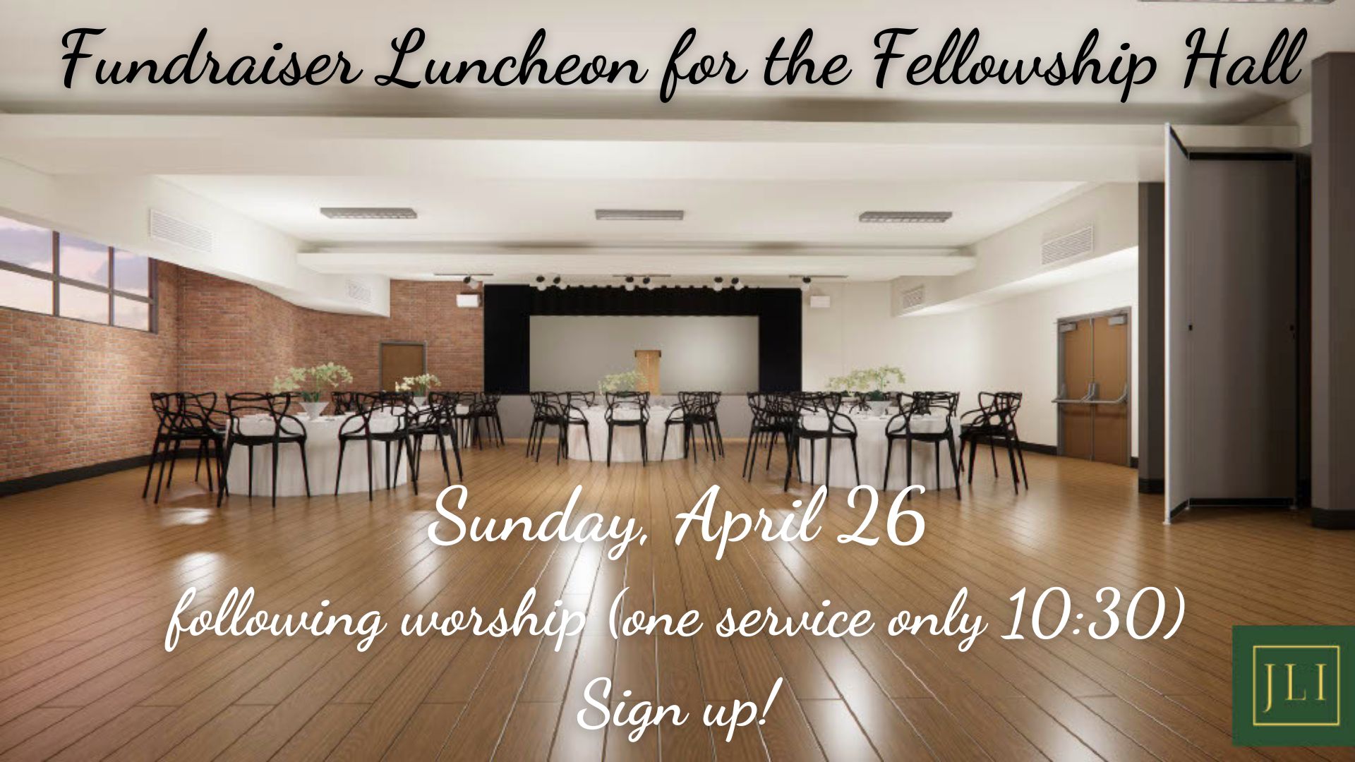 Fellowship Hall fundraiser